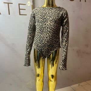 Zara Leopard Print Kids Bodysuit